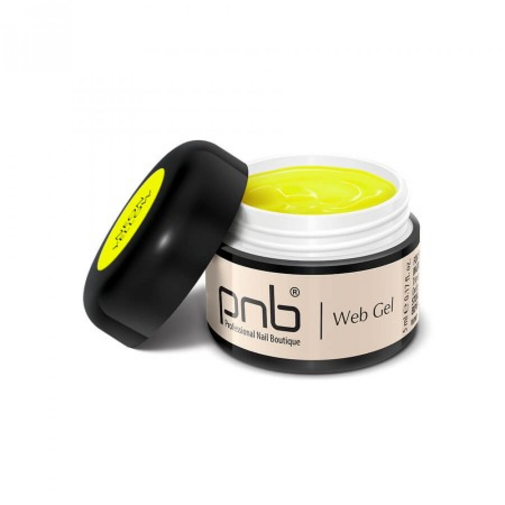 Гель-павутина PNB неон жовтий 5112 США 5 ml