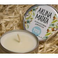 YO!Nails Масажна свічка, Akuna Matata Кокосові Джунглі 9759168 Китай 30 ml