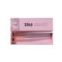 Zola Набор кистей светло-розовый для покраски бровей MAGIC BROW BRUSHES профессиональный 04950 Украина