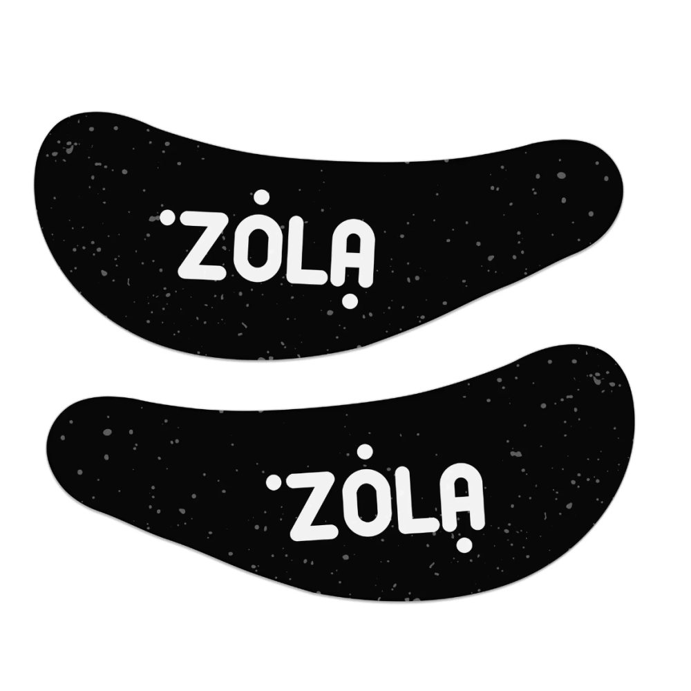 Zola патчи силиконовые многоразовые 1 пара черные 05016 Украина