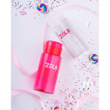 Zola Ємкість пластикова для рідини з помпою-дозатором (рожева) 05439 Україна