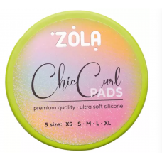 Zola Валики для ламінування Chic Curl (XS, S, M, L, XL) 05534 Україна