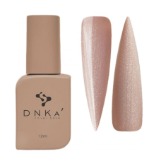 Камуфлирующая база DNKa Cover Base №0030 Luxurious / Коричнево-бежевый с серебряным шиммером 12 мл