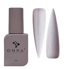 Камуфлирующая база DNKa Cover Base №0013 Amazing / Светоотражающий нежно-серый с серебряным шиммером 12 мл