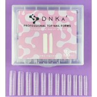 DNKa Top Nail Forms Long Square 120pcs FDNKALS Україна