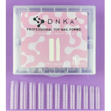 DNKa Top Nail Forms Long Square 120pcs FDNKALS Україна