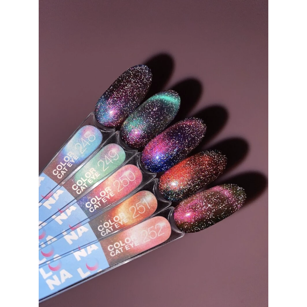 LUNA moon Гель-лак №250 Cat Eye 047-3919 Украина 13 ml