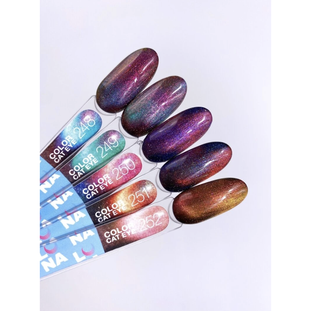 LUNA moon Гель-лак №250 Cat Eye 047-3919 Украина 13 ml