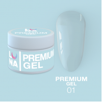Luna Gel Premium №01 323-2582 Україна 15 ml