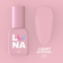 Luna Light Acrygel №01 249-1471-0234 Україна 13 ml