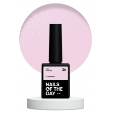 NAILS OF THE DAY Base Cover NEW Formula (MILK) № 26 shimmer НФ-00020689 Україна 10 ml