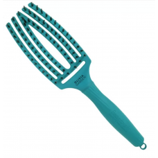 Olivia Garden Щітка FINGERBRUSH Care Iconic Boar&Nylon Blue Lagoon ID1835 Бельгія