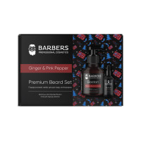 Barbers Подарунковий новорічний набір для догляду за бородою Ginger & Pink Pepper 289729 Україна