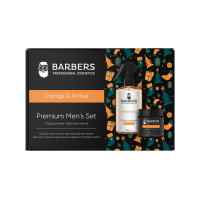 Barbers Подарунковий новорічний набір для чоловіків Orange & Amber 289728 Україна