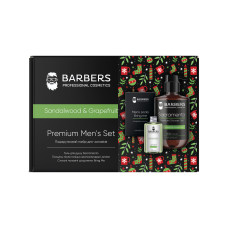 Barbers Подарочный новогодний набор для мужчин Sandalwood & Grapefruit 289727 Украина.
