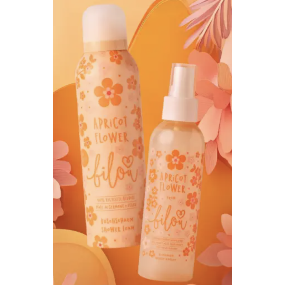 BILOU Спрей для тела с шиммером Apricot Flower 9763913 Германия 150 ml