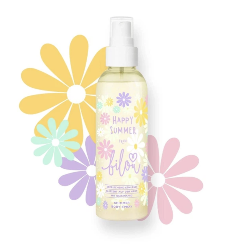 BILOU Спрей для тела с шиммером Happy Summer 9763914 Германия 150 ml