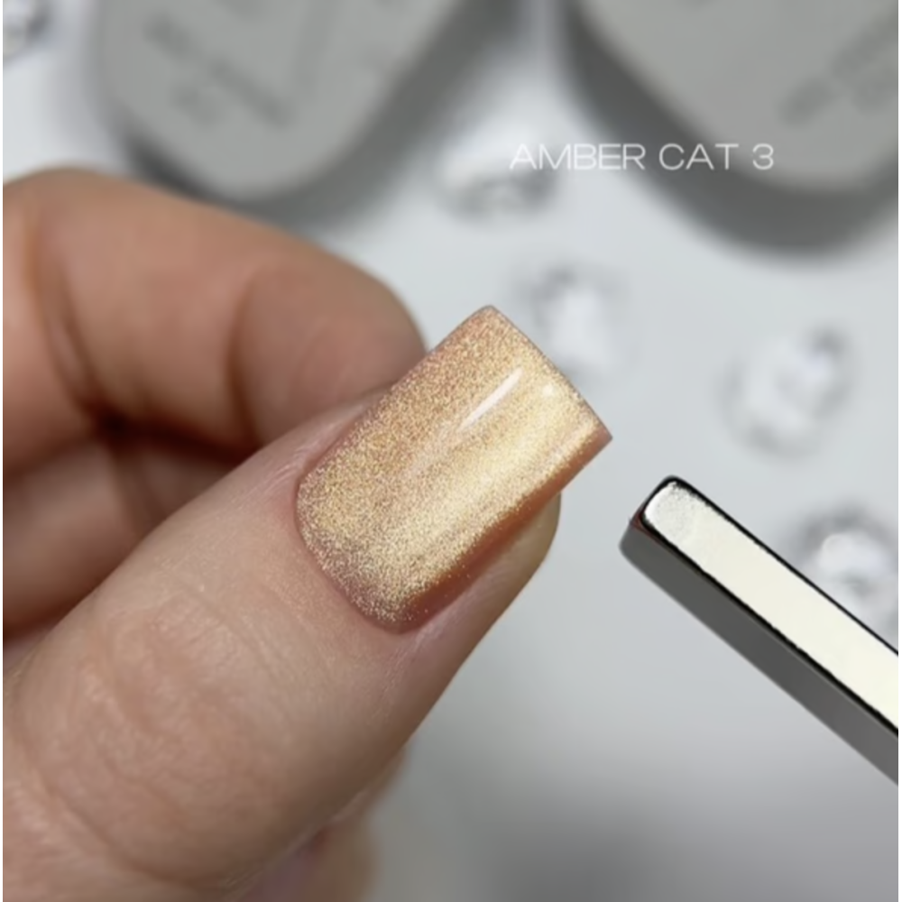 Saga Professional Гель-лак Amber Cat №03 AmC-03 Украина 10 ml