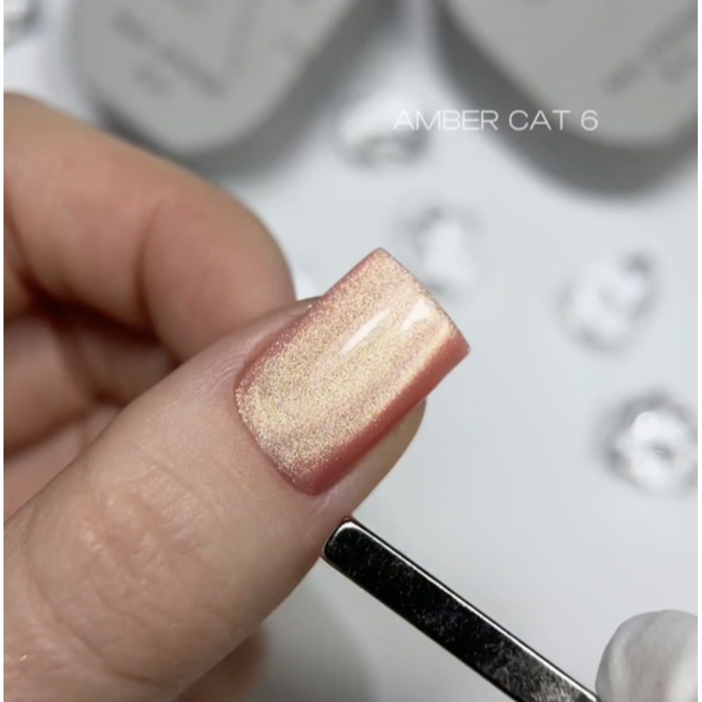 Saga Professional Гель-лак Amber Cat №06 AmC-06 Украина 10 ml