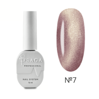 Saga Professional Гель-лак Amber Cat №07 AmC-07 Украина 10 ml