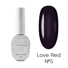 Saga Profesional Гель-лак Love Red №05 LR-05 Україна 10 ml