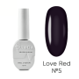 Saga Professional Гель-лак Love Red №05 LR-05 Украина 10 ml