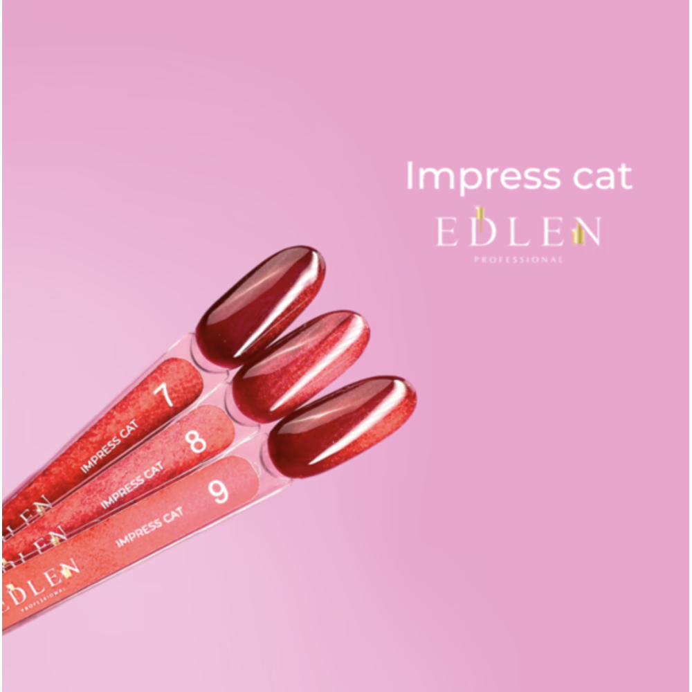 Гель-лак Impress cat eye №7 4000372034 Edlen Германия 9 ml