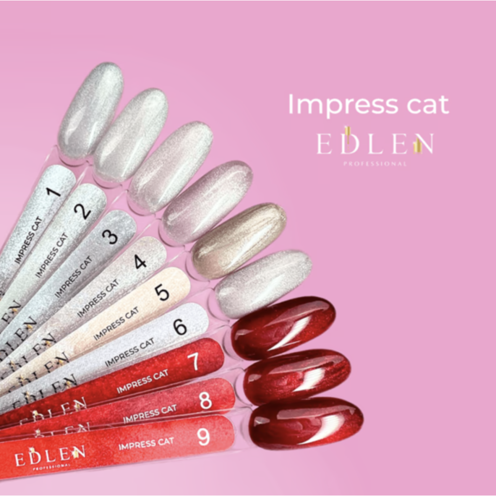 Гель-лак Impress cat eye №8 4000372035 Edlen Германия 9 ml