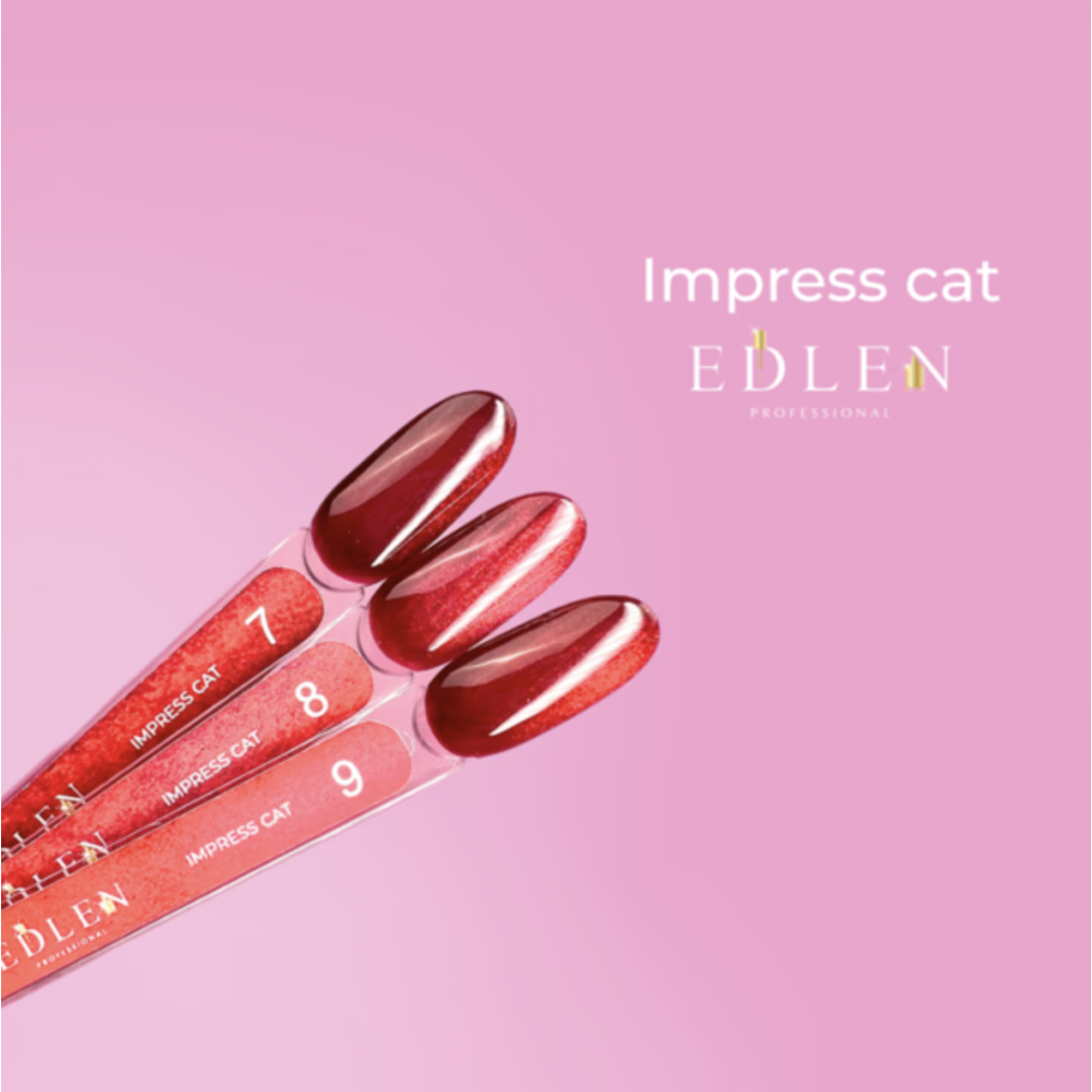 Гель-лак Impress cat eye №9 4000372036 Edlen Германия 9 ml