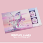 Комплект сухих блискіток для нігтів Broken Glass 6 штук 804-3641 Україна