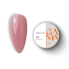 GA&MA Simple gel 009 Muskatnyy / Симпл гель 009 Мускатный. 15 мл 7702950 GEMELY Украина