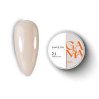 GA&MA Simple gel 021 Pastelnyy / Симпл гель 021 Пастельный. 30 мл 7701800 GEMELY Украина