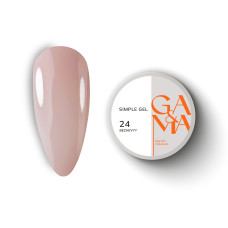 GA&MA Simple gel 024 Bezhevyy / Симпл гель 024 Бежевый. 15 мл 7702828 GEMELY Украина