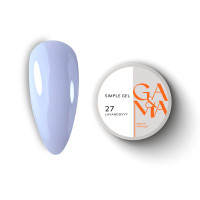 GA&MA Simple gel 027 Lavandovyy / Симпл гель 027 Лавандовый. 15 мл 7701486 GEMELY Украина