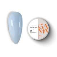 GA&MA Simple gel 030 Akvamarynový / Симпл гель 030 Аквамариновый. 15 мл 7701837 GEMELY Украина