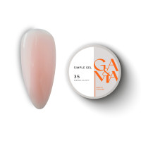 GA&MA Simple gel 035 Nizhno-lilovyy / Сімпл гель 035 Ніжно-ліловий. 15 мл 7702357 GEMELY Україна