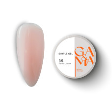 GA&MA Simple gel 035 Нижно-лиловый / Симпл гель 035 Нежно-лиловый. 15 мл 7702357 GEMELY Украина