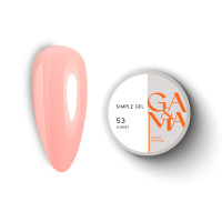 GA&MA Simple gel 053 Sunset / Симпл гель 053 Сансет. 30 мл 7703196 GEMELY Украина