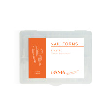 GA&MA+ Верхние формы Стилет / Nail forms Stiletto collaboration with @sadovec_yulia.  7702805 GEMELY Украина