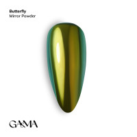 GEMELY GA&MA+ Mirror Powder Butterfly / Втирка Батерфляй. 0.3 г 7702708 GEMELY Україна