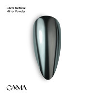GEMELY GA&MA+ Mirror Powder Silver Metallic / Втирка Сильвер. 0.3 г 7702704 GEMELY Украина
