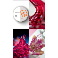 GA&MA Simple gel 046 Garnet / Симпл гель 046 Гарнет. 30 мл 7702631 GEMELY Украина