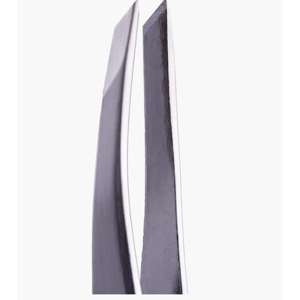 Zola Пинцет скошенный профессиональный для бровей SILVER 05516 Украина