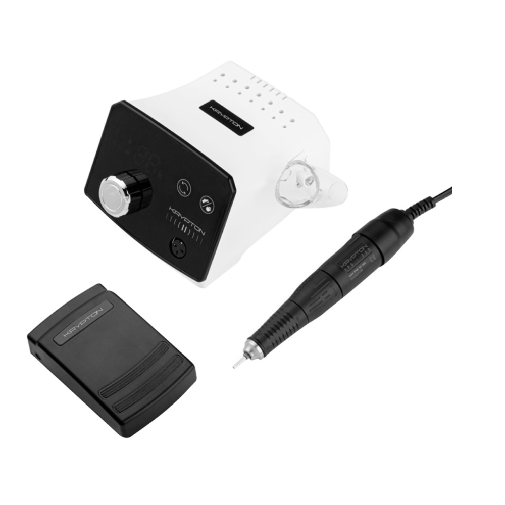 KRYPTON II Фрезер XPS-350 WHITE/GRAY на 70 вт. и 35000 об. для маникюра и педикюра 9763293 Южная Корея