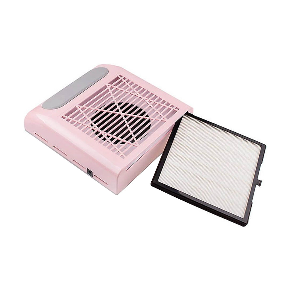 Вытяжка с HEPA фильтром SIMEI 858-8 на 80w Розовая 9762863 Special Nail Китай