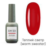 DA_23 Гель-лак Теплый свитер EAN128code Украина 14 ml
