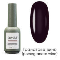 DA_23 Гель-лак Гранатовое вино EAN125code Украина 14 ml