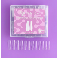 DNKa Top Nail Forms Short Almond 120pcs FDNKASA Україна