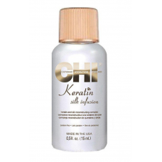 Масло CHI KERATIN SILK INFUSION Рідкий шовк для волосся 19584 США 177 ml